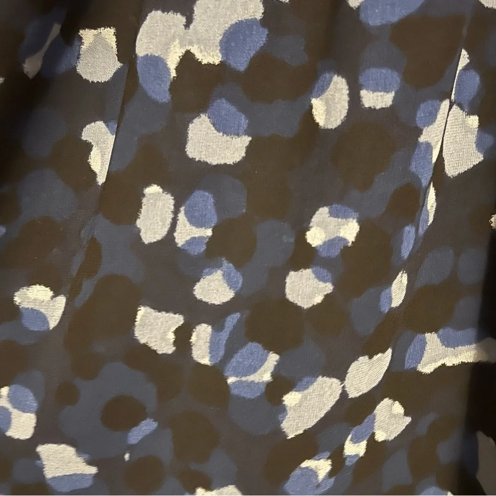 Armani Exchange Blue Spotted Dress - Picture 10 of 12